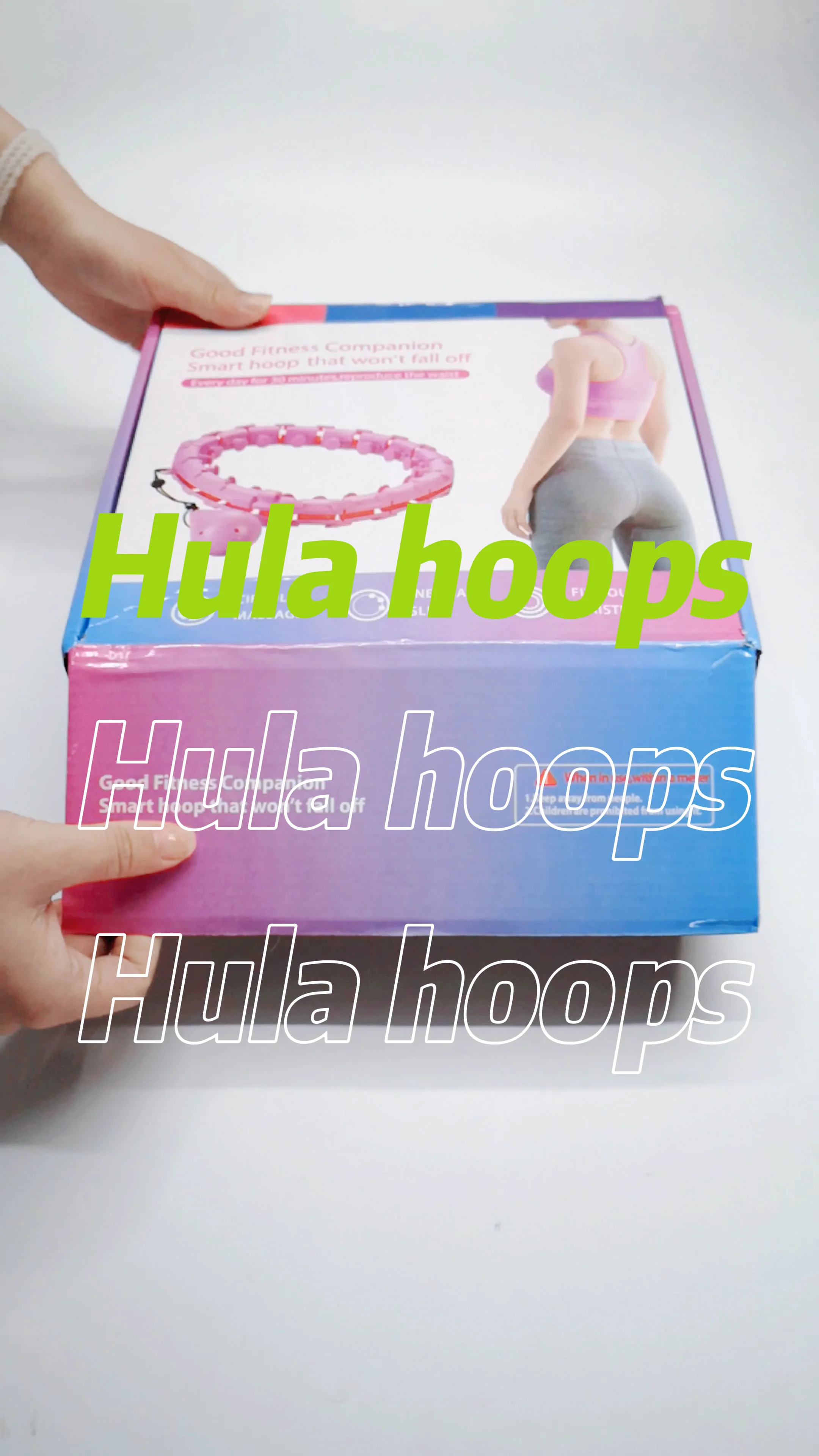 2024 New 24 Detachable Knots Adult Fitness Smart Weighted Hoola Hoop Hula Ring Hula Hoops With 