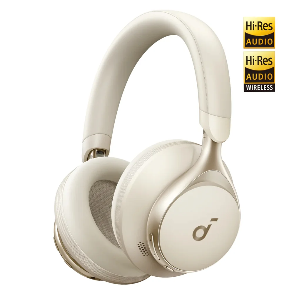 Anker Soundcore AeroClip ホワイト＆ゴールド Heyup | Anker Soundcore AeroClip Earbuds - Heyup