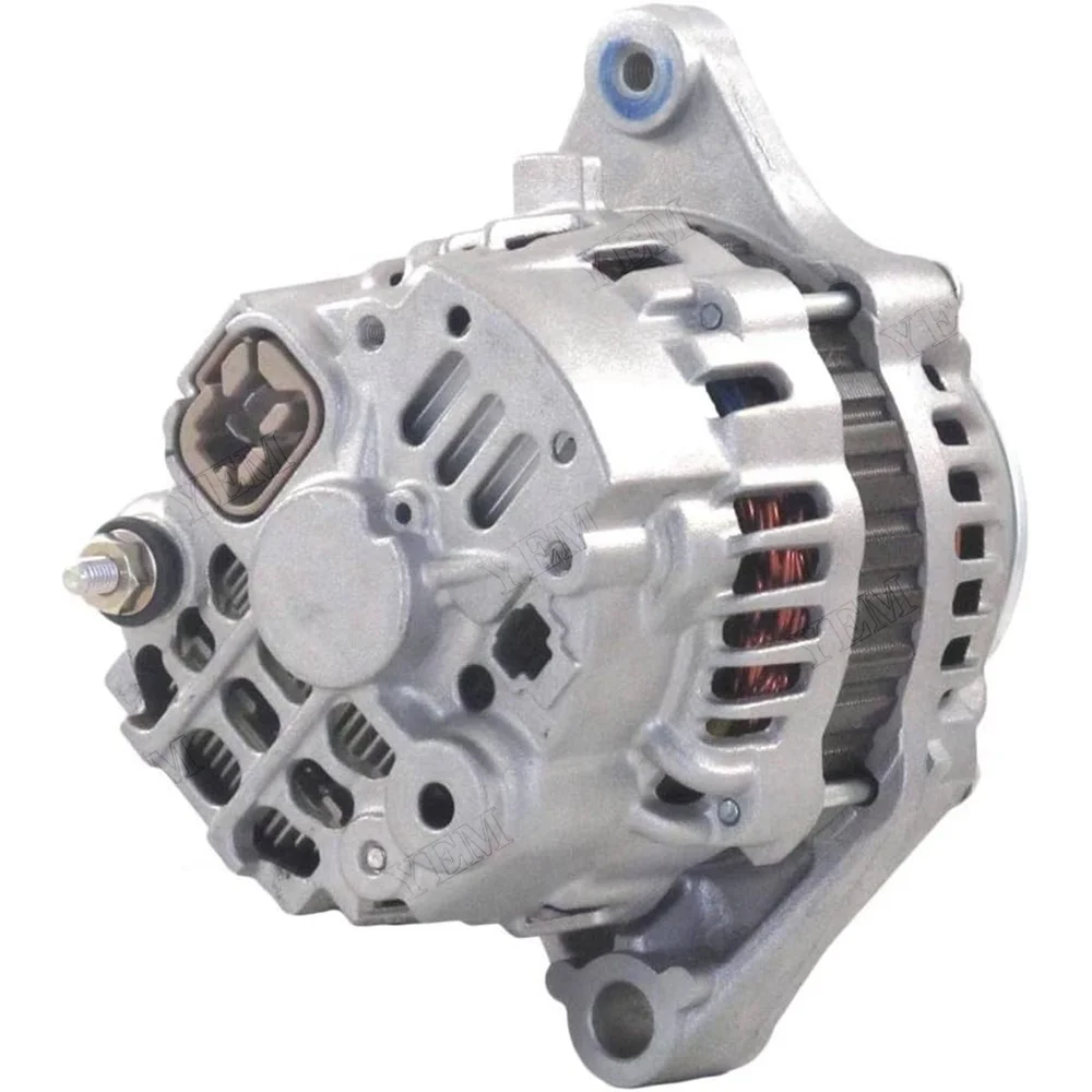12V 60A Alternator 1C011-64010 for Kubota Engine V3600 V3800 V3300 Tractor M6800HDC M8200-CAB M9000DTMC