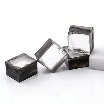 Laboratory-grown diamond CVD rough front side uncut white diamond rough of 3 to 4.99 carats to 10 carats in rectangular shape