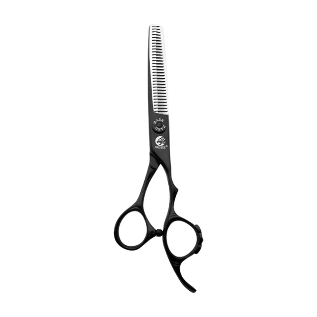 Matte Black Professional High Quality Barber Hair Shears Thinning Scissors Hair Styling Beauty Salon Hair Scissor