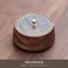 Glass fruit plate with lid