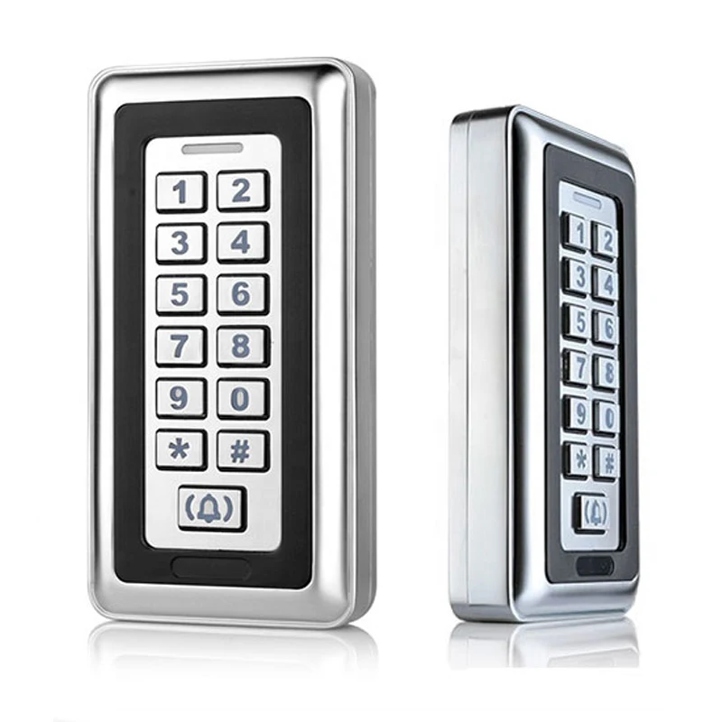 Standalone Metal Access Controller System IP67 Waterproof Keypad Door Entry Electronic RFID Access Control
