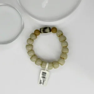 Fine Beaded Bracelet Collection with Natural Jadeite Beads for Gift Occasions