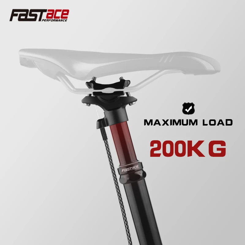 FASTACEマウンテンバイクドロッパーシートポスト、ハイ