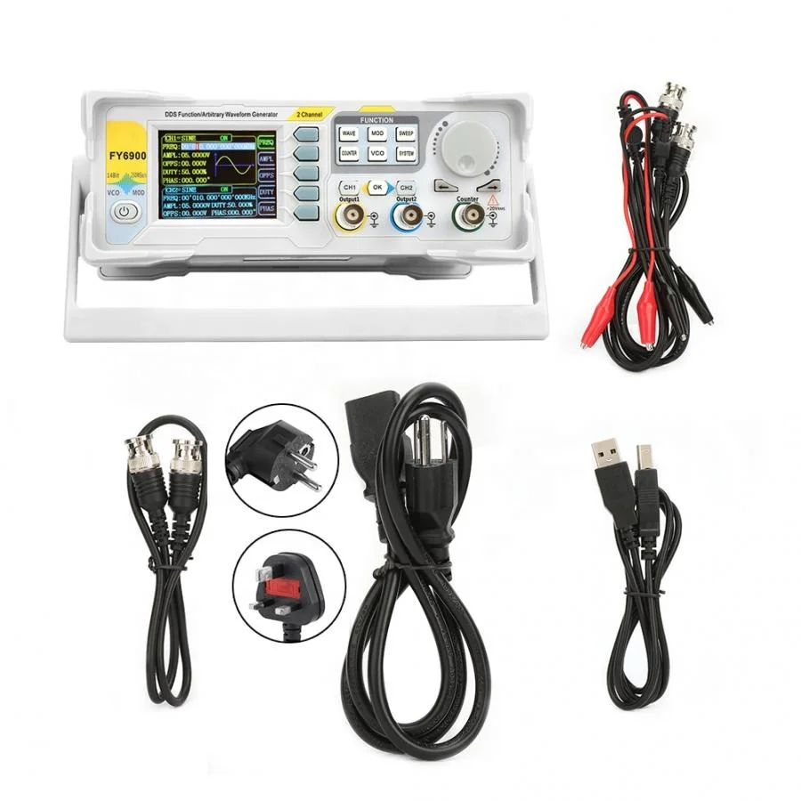 FY6900-60M Dual-Channel Function Signal Generator with 60MHz