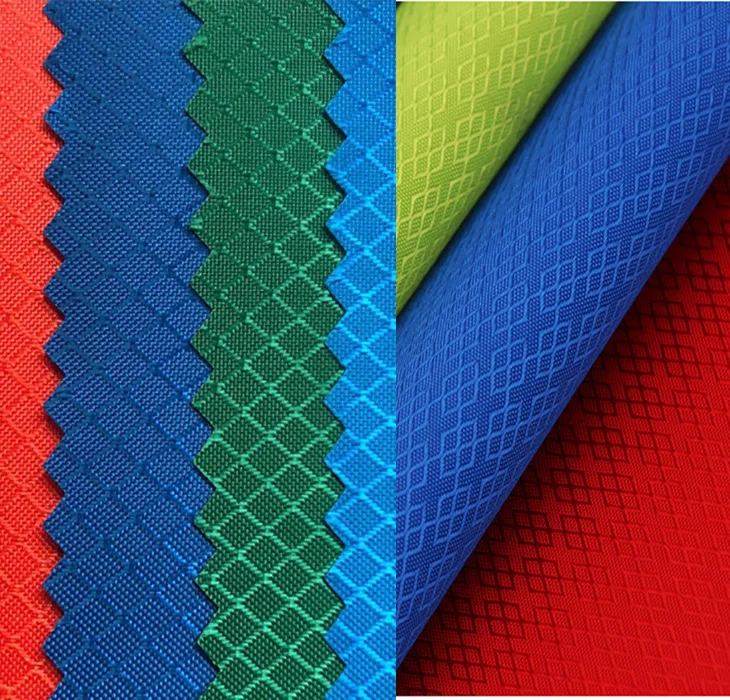 Водонепроницаемая ткань Оксфорд 420D, ромбовидная сетка, ленточная Ткань Оксфорд для сумок/обуви/чемоданов