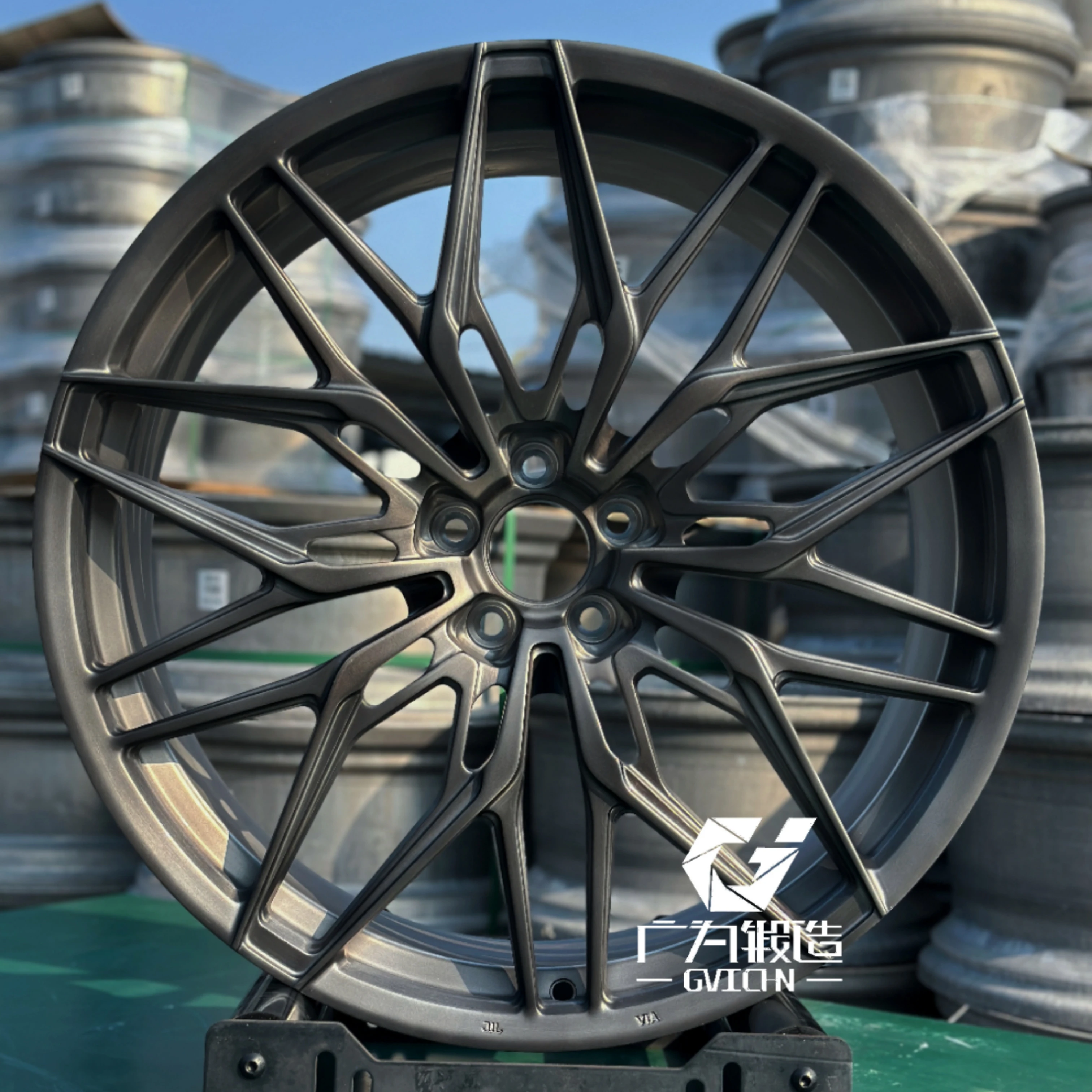 GVICHN Luxury car Multi spoke forged aluminum alloy rims 18 19 20 21 22 23 24 inch high quality wheels 5x112 5x114.3 5x120