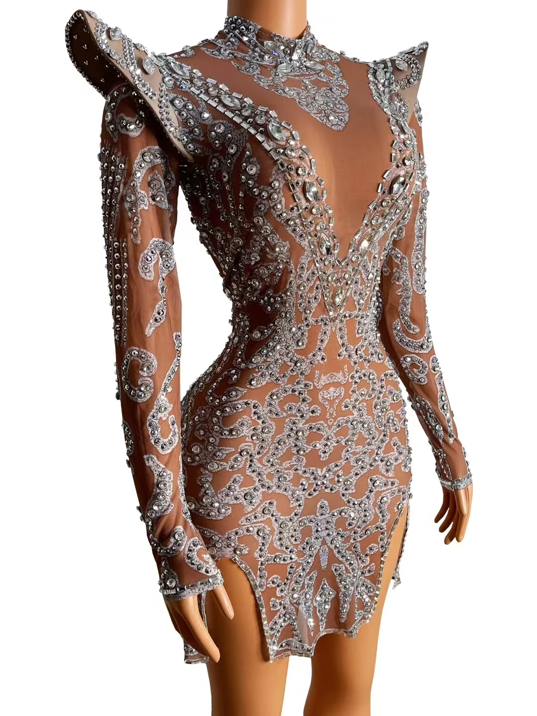 Luxury Long Sleeves Graduation Prom Cocktail Pencil Dress Dinner Gown Singer Dance Costumes Women Mini Nightclub Party Dresses| Alibaba.com Luxury Long Sleeves Graduation Prom Cocktail Pencil Dress Dinner Gown Singer Dance Costumes Women Mini Nightclub Party Dresses| Alibaba.com