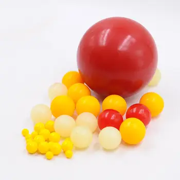 Factory custom vibrating screen silicone bouncing ball, solid rubber ball