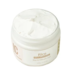 Custom White Clay Mask Rice Fermentation Filtrate Salicylic Acid Hydrating Face Mud Pore Cleansing Tightening All Skin Types