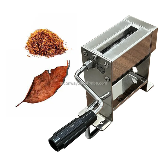 2026 New Year Gift China Expert Maker SUS304 CNC Lathed Tobak Leaf Tobacco Shredder for Herb Leaves Cutting +86 130 5343 7737