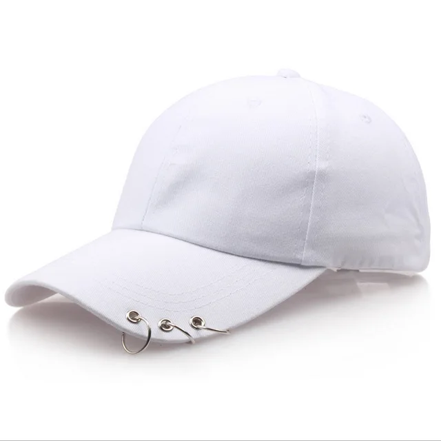 2021 Summer New Snapback Simplicity Hat Boys Ring Adjustable Baseball Cap Garros Hat Fashion Men Women Breathable Solid Color