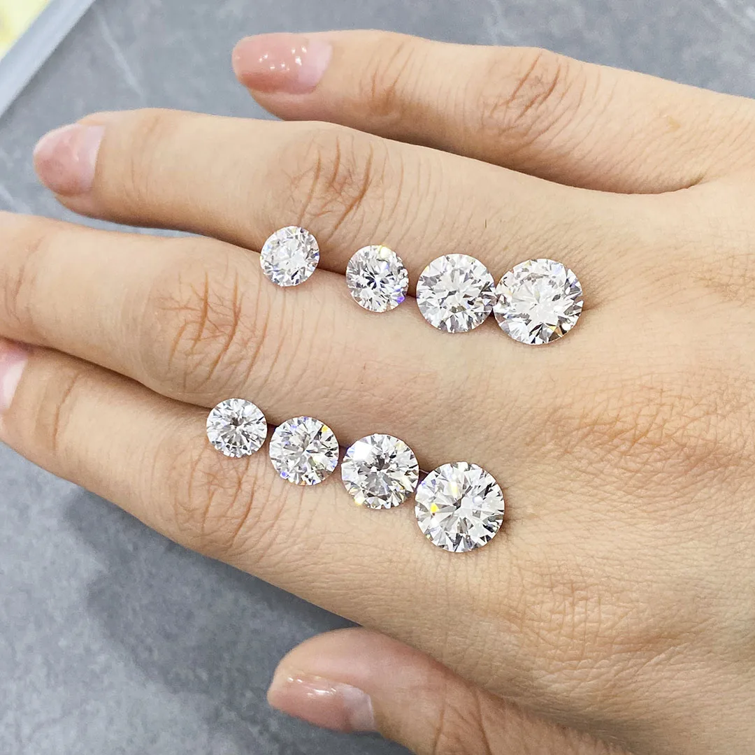 Trendy 2024 Shenzhen Excellent Cut Lab Grown Diamond Price Wholesale  Retailed