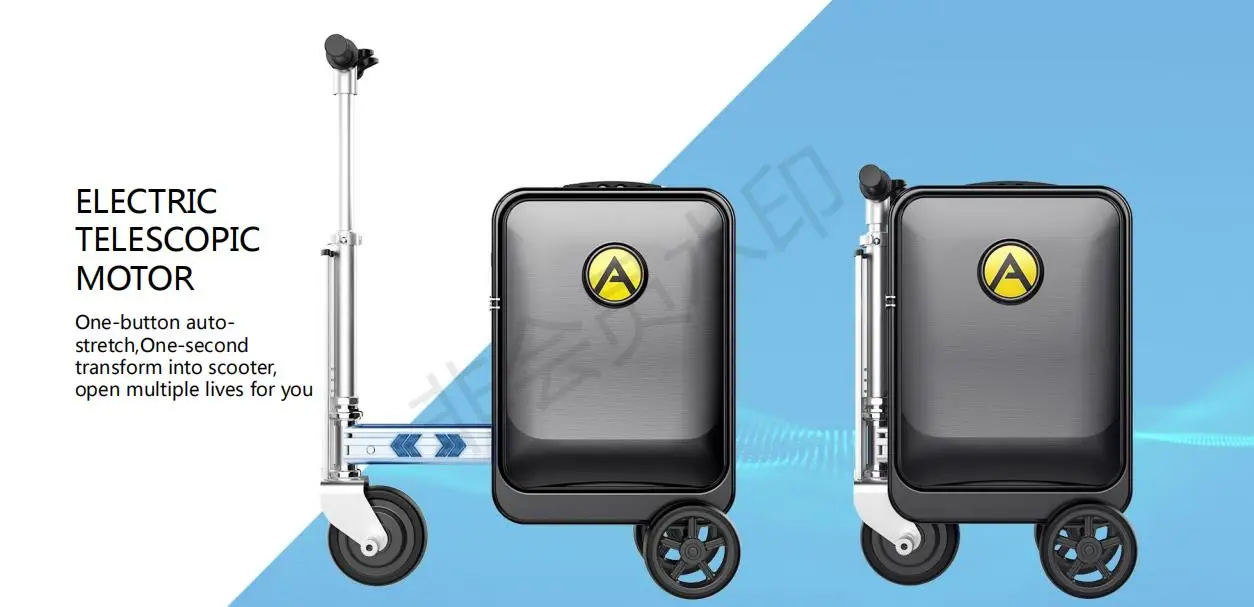 SE3S electric luggage travel riding suitcase the ultra-light mobility scooter for the elder 20L Max Load 110Kg 37V USB charging