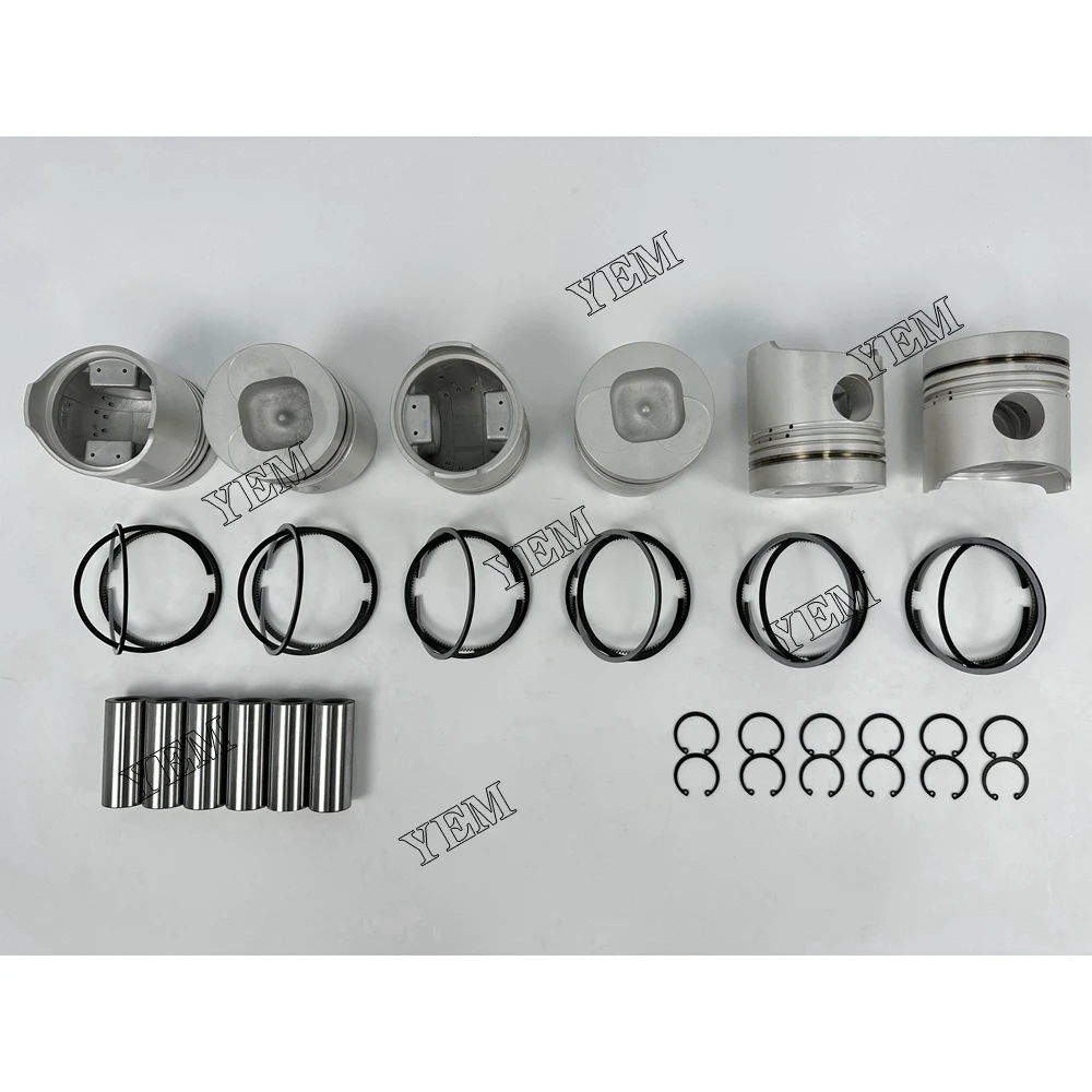 For Isuzu 6BB1 Piston Rings Set Engine Replacement Parts 5