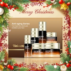Vinissense Collagen Face Cream Lotion Adult Moisturizer Effectively Removes Wrinkles  Customized Christmas Skincare Gift Set
