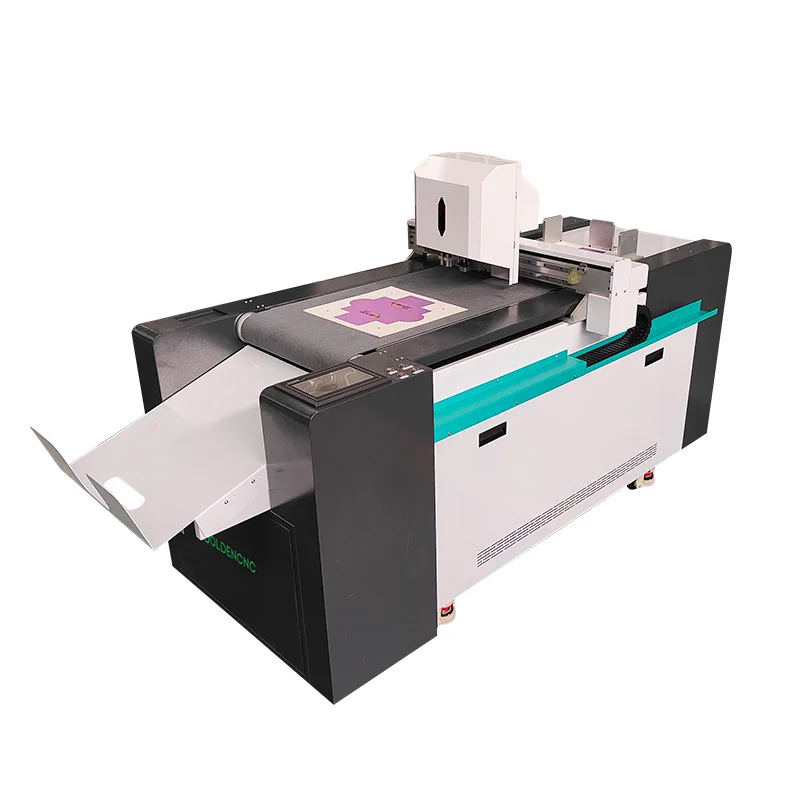 Automatic Feeding 4060 Small Size Cnc Vibrating Knife Cutting Machine for Packaging