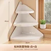 Pine Tree Style - Corner Stand [White Frame, White Shelves]