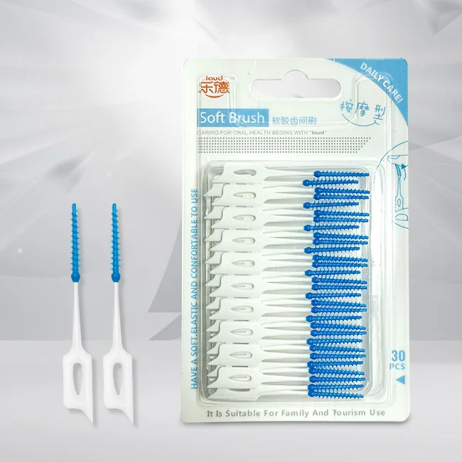 OEM приветствуются взрослые межзубные щетки, зубная щетка, пластиковая межзубная щетка