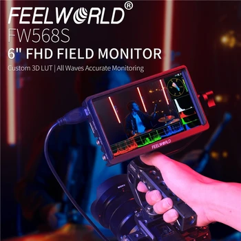 FEELWORLD FW568S 6 Inch Portable Camera Monitor for DSLR Camera Monitor detail image