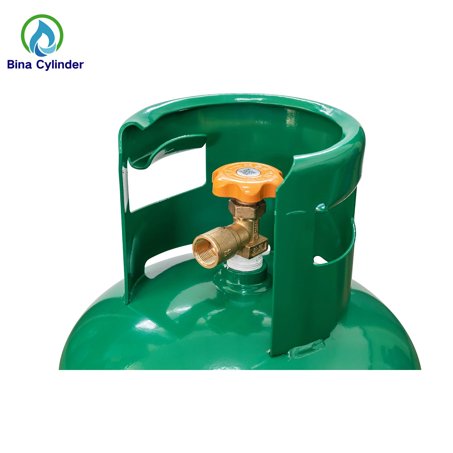 Оптовая продажа с фабрики 10 кг Haiti Lpg газовый баллон латунный клапан 23.5L газовый баллон для хранения/бак