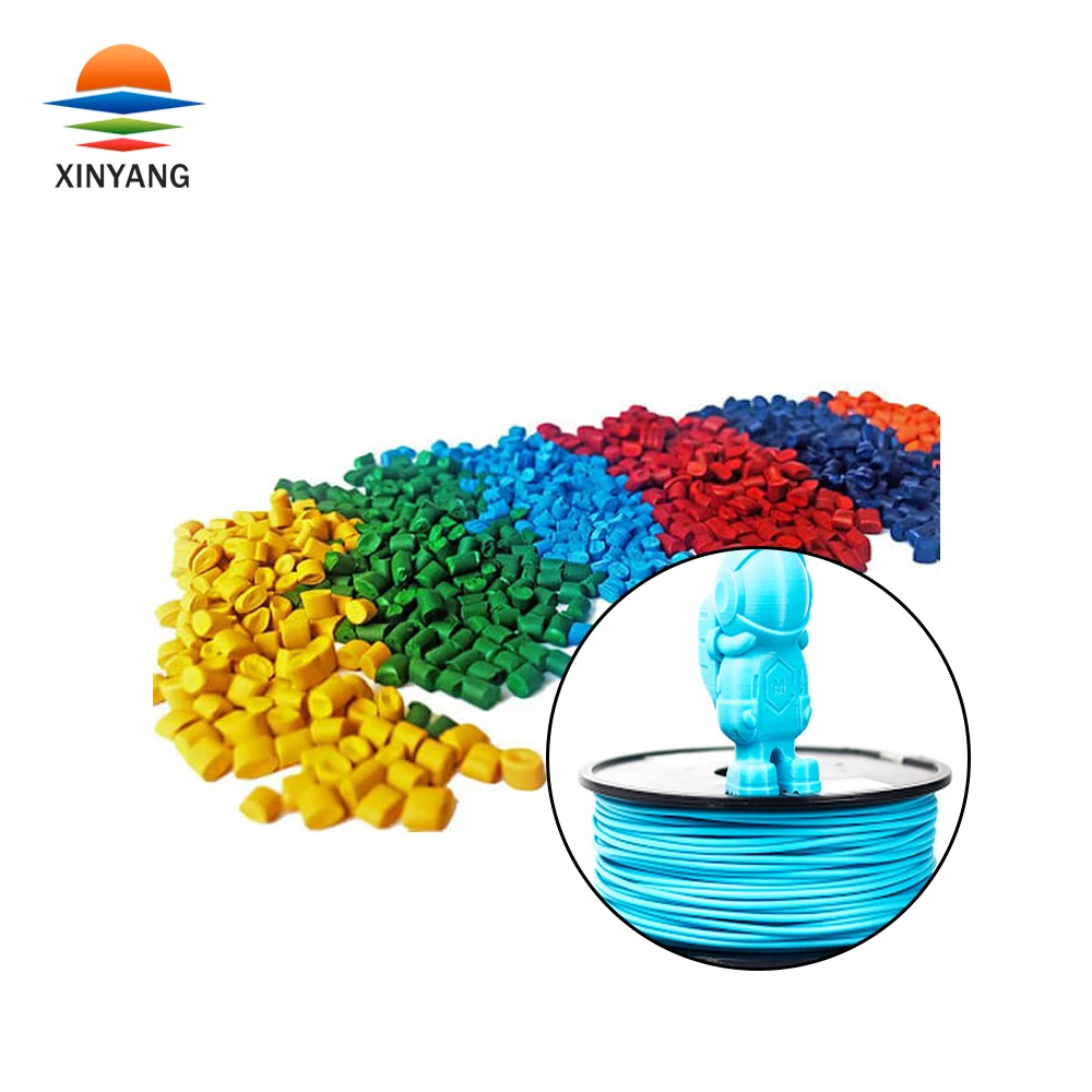 3D Printer Filament PP Plastic Resin Master Batch Printing-Silk Effect Customized Color Masterbatch PLA Masterbatch