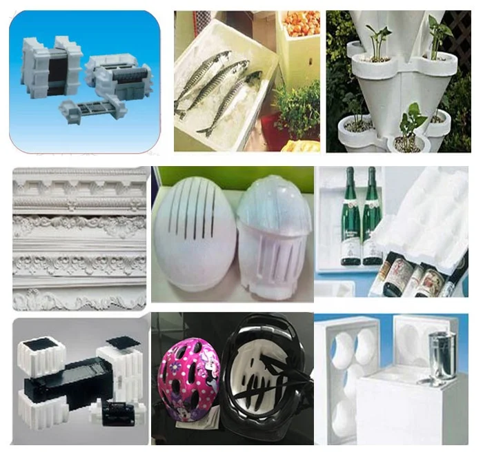 New Automatic Vacuum EPS Shape Moulding Molding Styrofoam Package Box and Home Appliance Packaging Box Making Machine for TV AC
