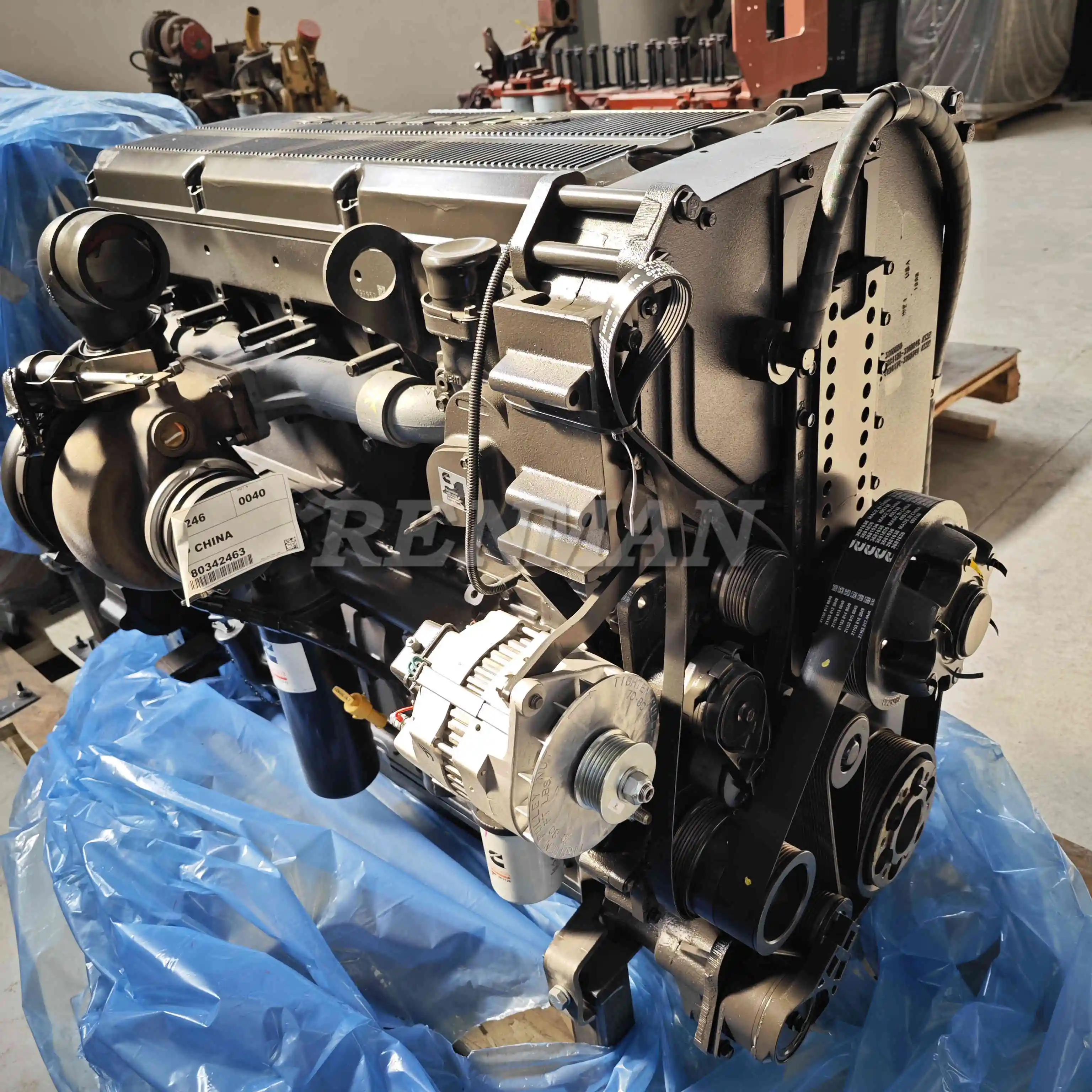 QSX15 CM570 Cummins Diesel Engine Assembly for High Performance