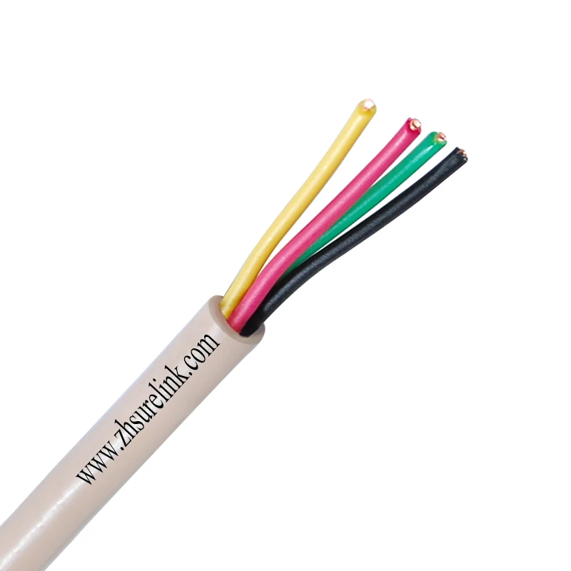 unshielded self supporting aerial 2core telecom cable drop wire bare copper telephone cable with steel messenger