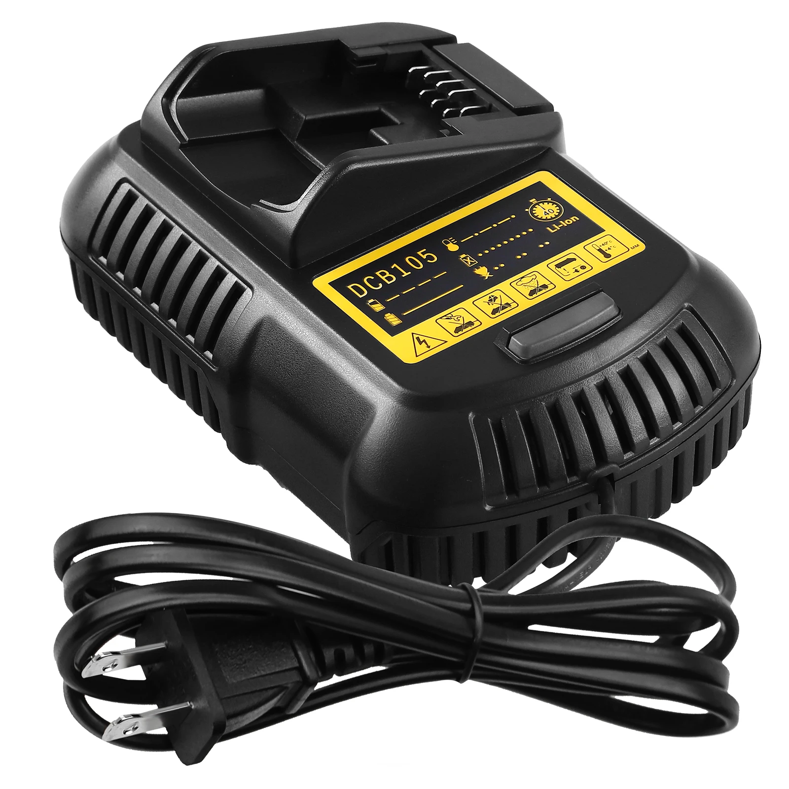 RHY dewalts литий-ионный 12 В 14,4 в 18 в 20 в зарядное устройство адаптер для беспроводной дрели Электроинструмент DCB105