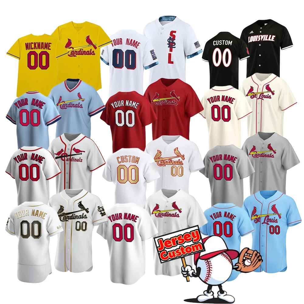 custom cardinals baseball jerseys
