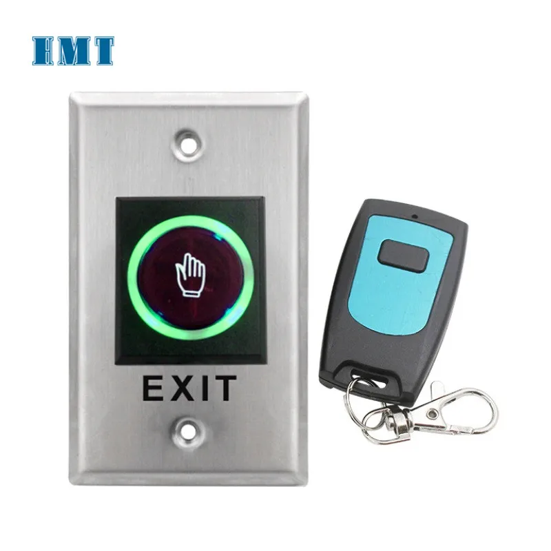 Cheap and High Quality HMT No Touch Exit Button with Remote Control 433mhz Touchless Sensor