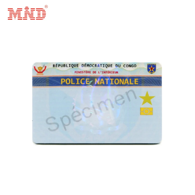 RFID Chip PVC Blank Photo Id Cards Holograms Craft Access Id Card