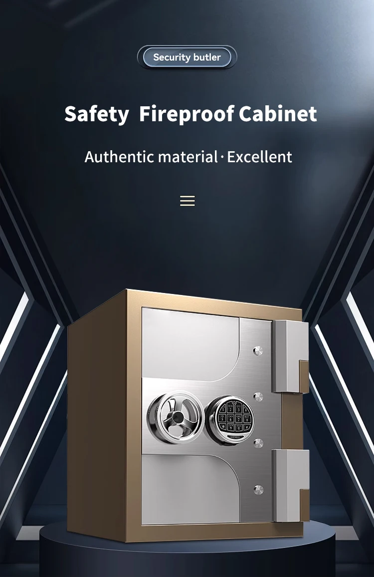 CEQSAFE Large Steel Office Home Secure Work Fire Safe Box with Electronic Digital Lock Safe Box Fireproof supplier