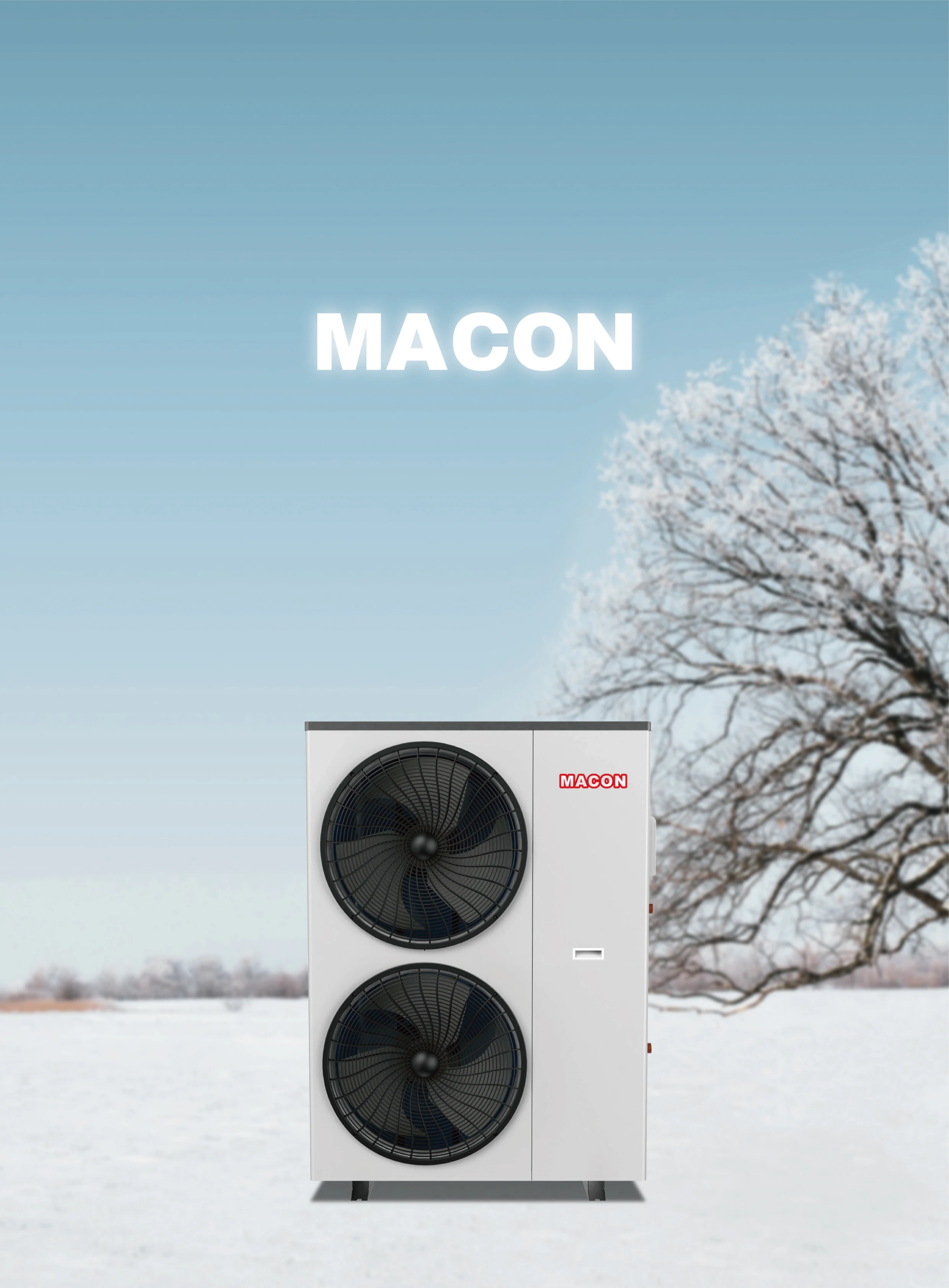 Air Source Heat Pump, R32, EVI, 90kw, Inverter - detail 6