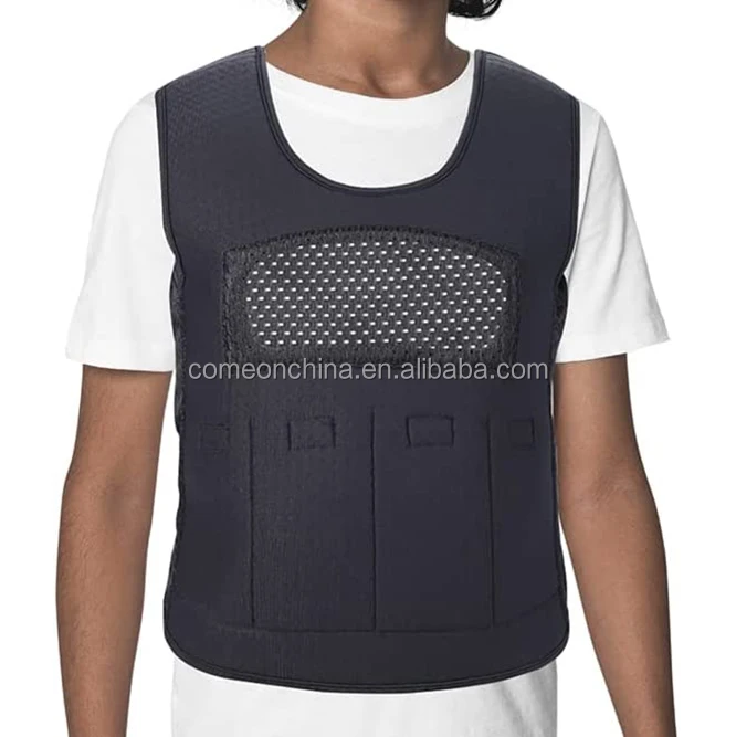 Custom Weighted Sensory Compression Vest Autism Kids Adjustable For