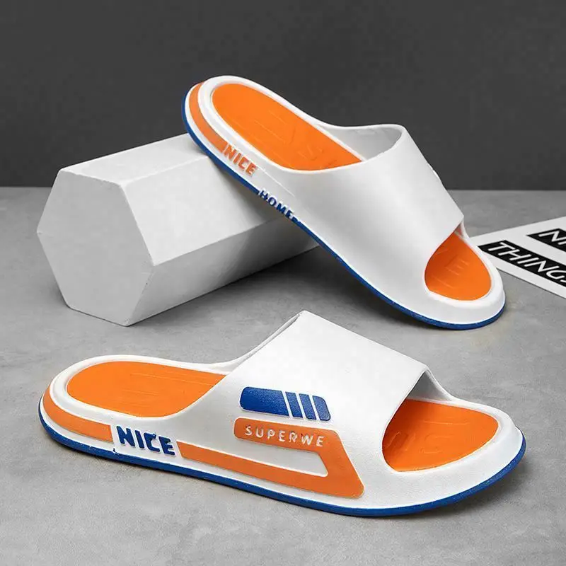 Pvc Slippernew Slipper Design 2024 Eva Rubber Sole Sheet Small Bags to Put Slippers in for Men Spaexs