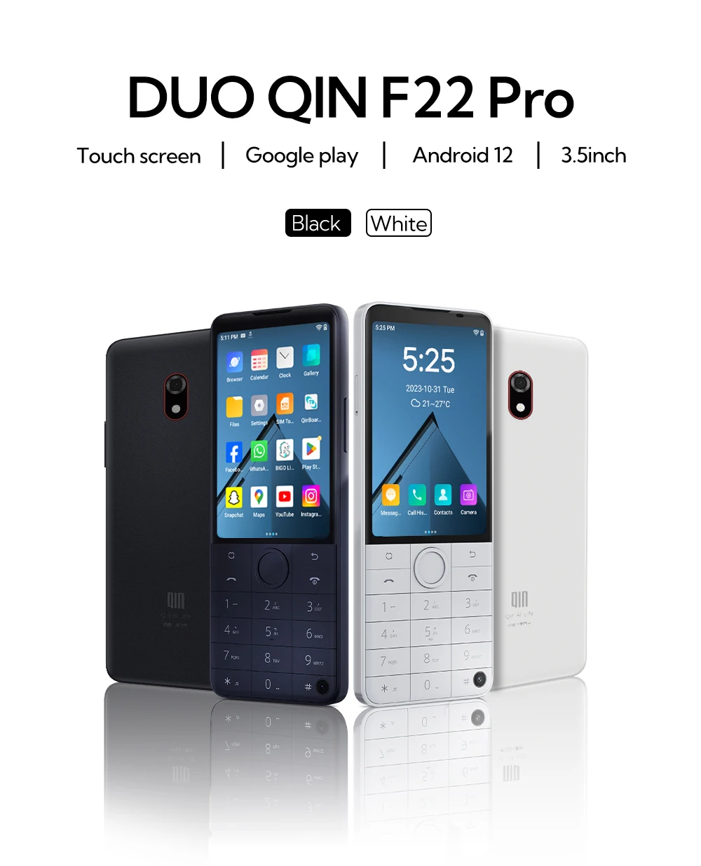 Wholesale Duoqin F22 Pro Global Version 5G Mobile Phone