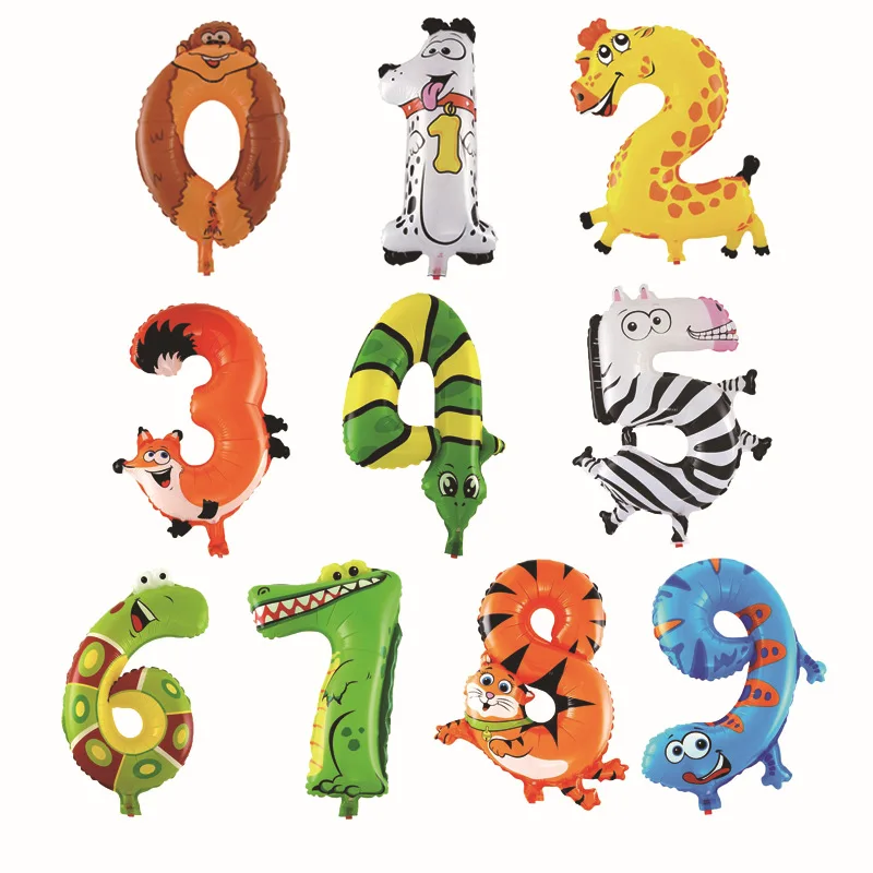 Ballons En Film Aluminium Couleur Numerique Du Zodiaque Pour Enfant 1 Piece Pour Fete D Anniversaire D Enfant Dessin Anime Buy Ballon D Animal De Fete D Anniversaire D Enfants Ballon De Numero De Zodiaque Jardin D Enfants Arrangent Le Ballon Numerique