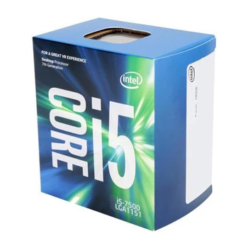 Intel Core i5 7500 Processor, 4 Cores, Up to 3.8 GHz, 65W, DDR4
