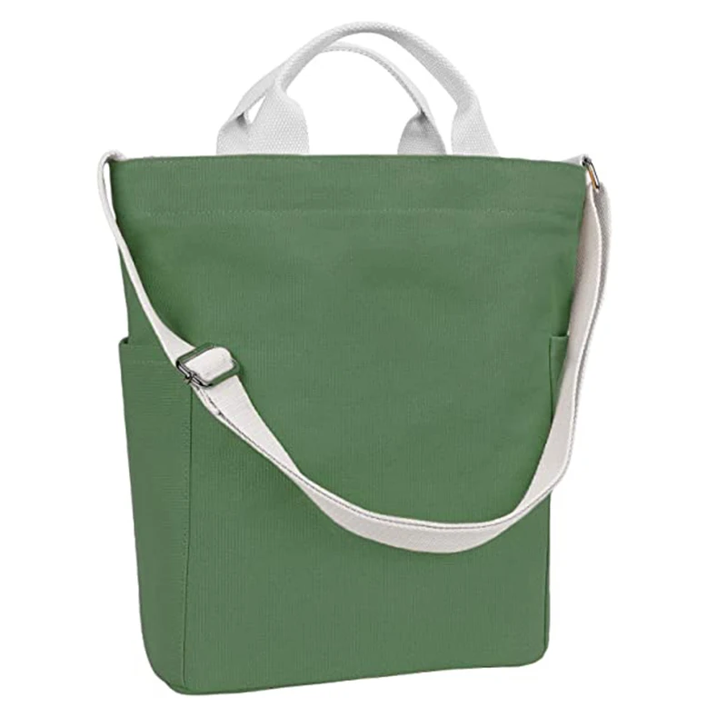 Causal Outdoor Ladies Crossbody Women's Shoulder Cotton Canvas Tote Bag