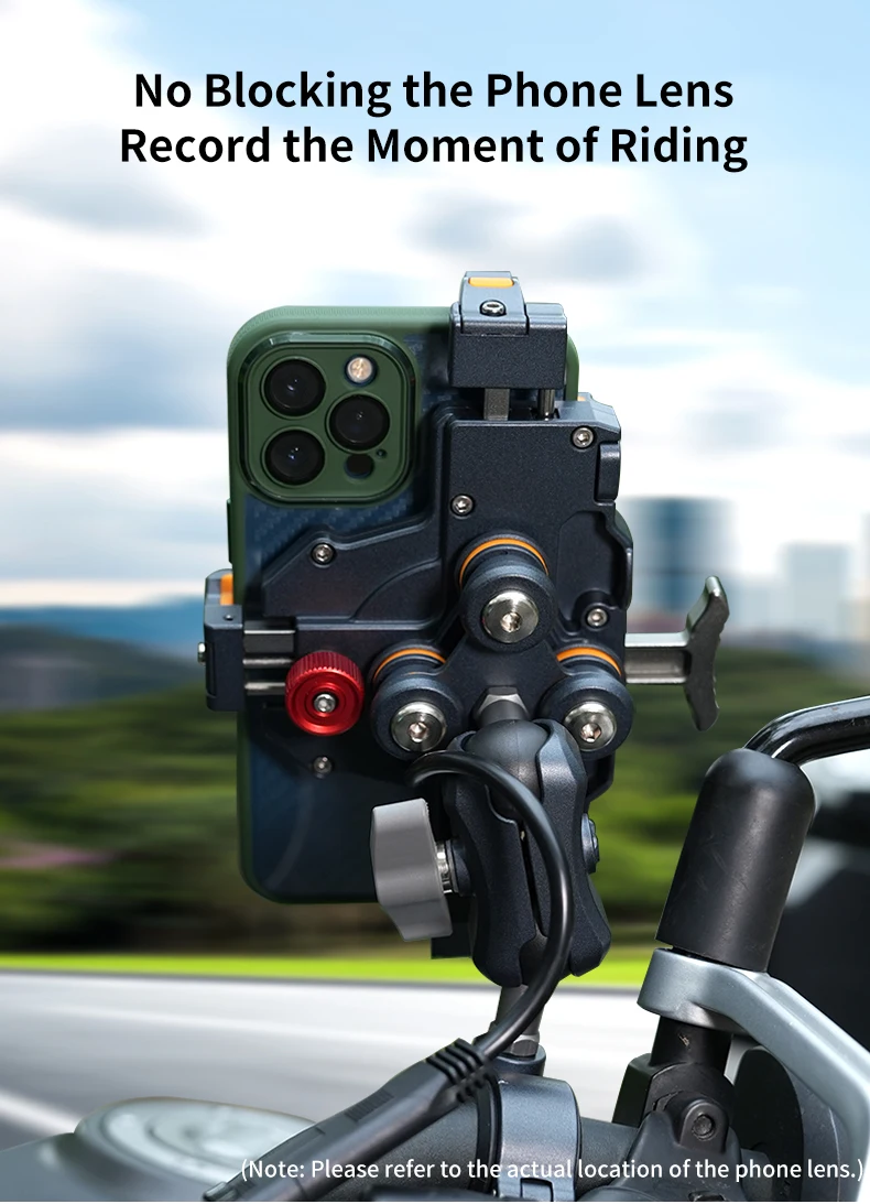 wireless-charger-motorcycle-cell-phone-mount-vibration-damper-aluminum