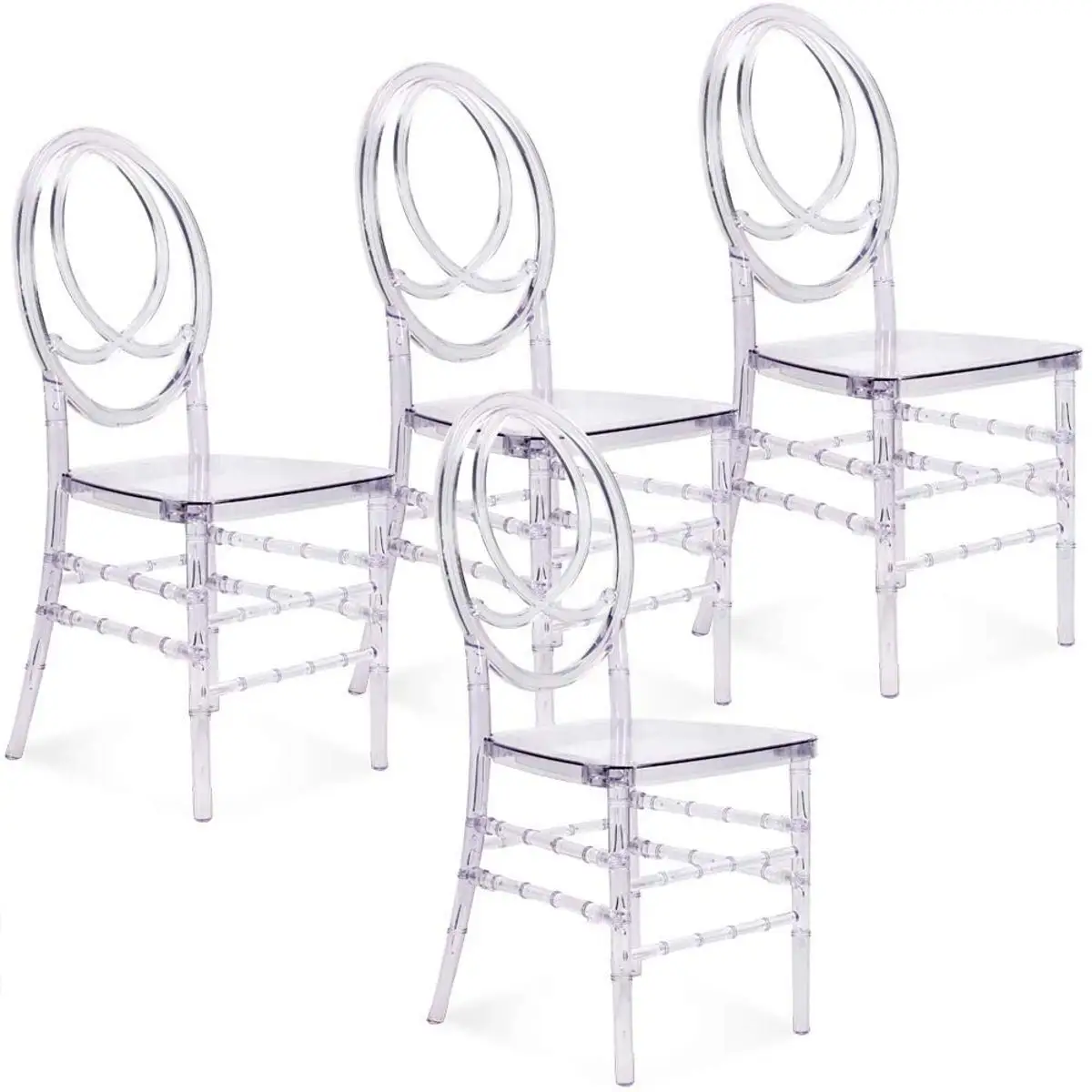 Transparent Acrylic Stacking Chair Wedding Chairs Flash Elegance