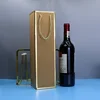 Cuir de vachette Phnom Penh ; bouteille individuelle 35x9,5x9cm
