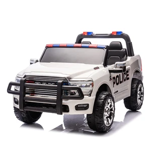 Licensed 3500 RAM 1500 RHO Super Truck Rechargeable 12V Electric Kids Car with 4 Wheels MP3 Function Kids Ride-On Car