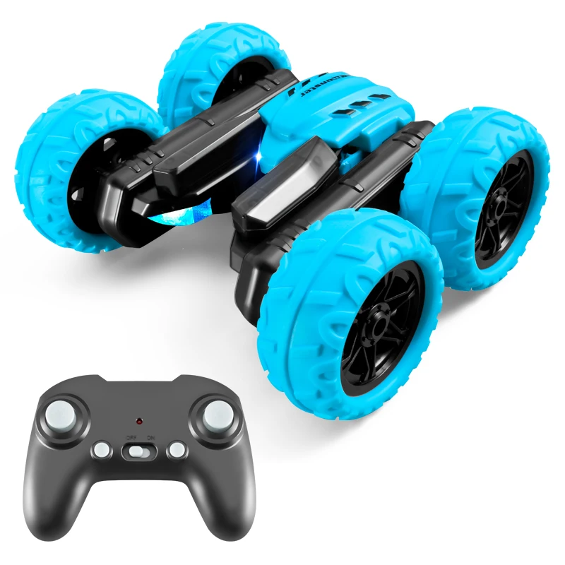 Hot Sale RC Stunt Twist Car Double Sided 360 Degree Rotating Twist  Stunt RC Car Kids Toys