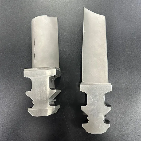Forging Vacuum Turbine Blade High Pressure Aircraft Blade for Steam Turbine ge 9e Jet Inconel Gas Turbine Blade