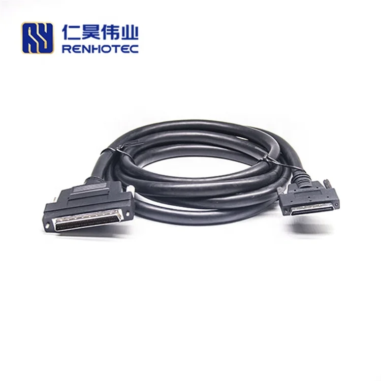 VGA 68pin Adapter SCSI Cable with VHDCI 68P Male and DB 68P Connector
