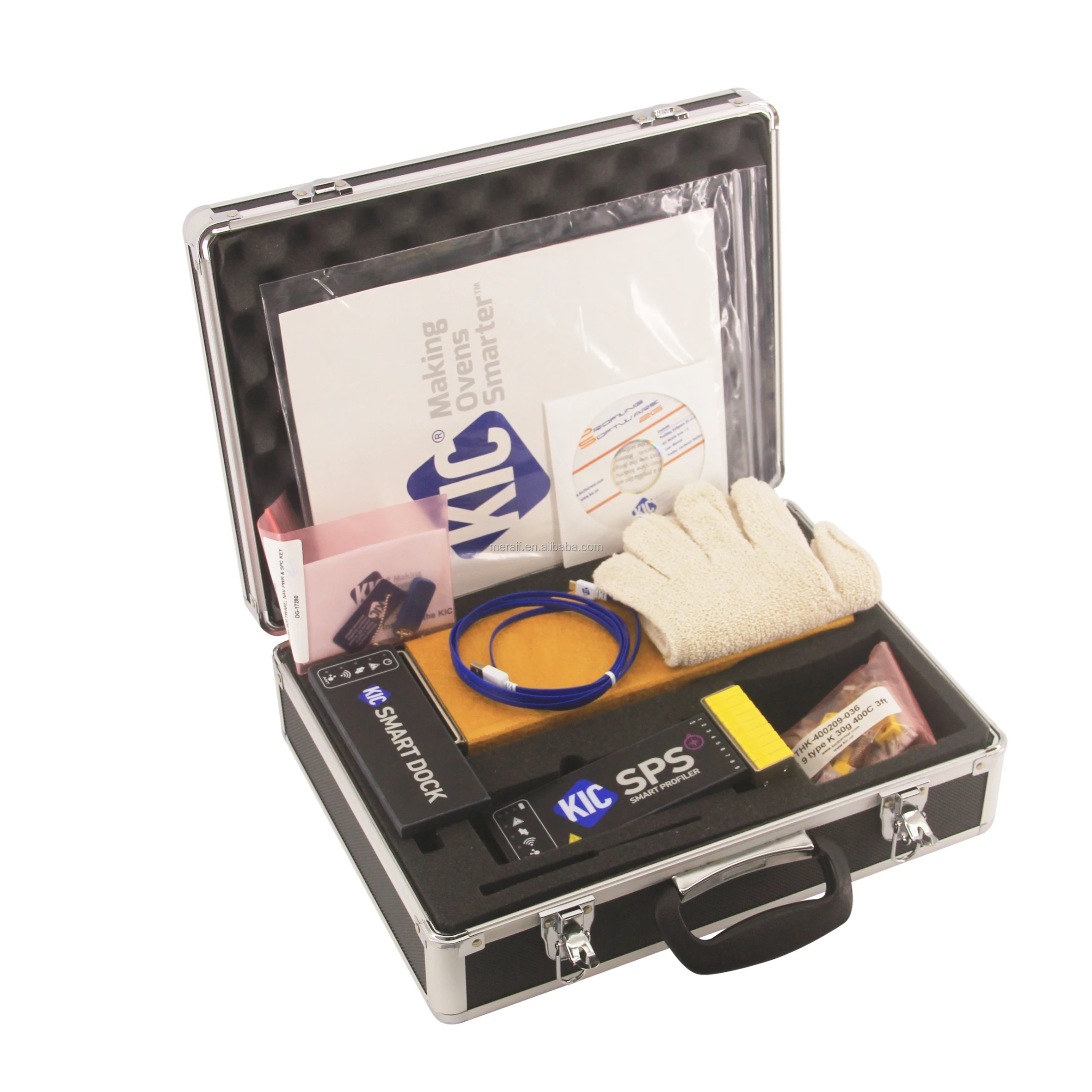 KIC SPS 9CH 열 프로파일러 WIFI KIC SPS 12CH WIFI KIC SPS 스마트 프로파일러 SMT 리플로우 납땜  기계용 온도 측정기